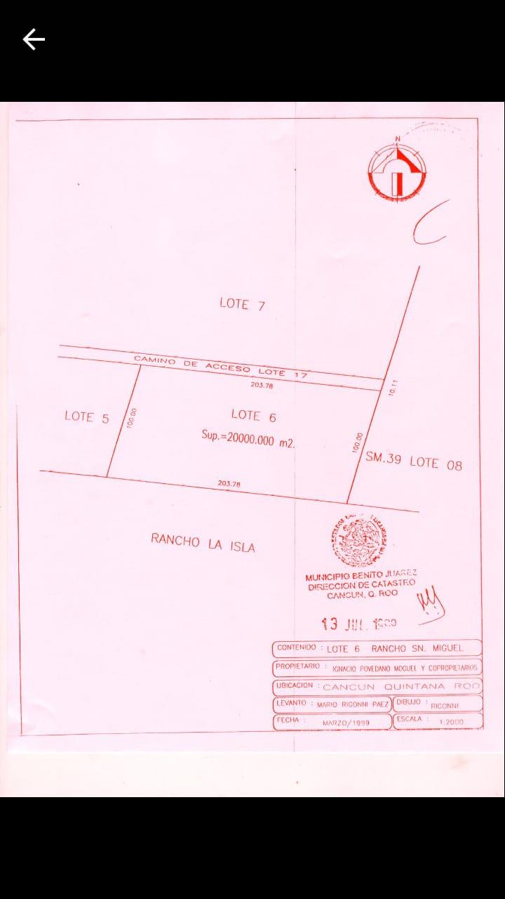 Venta de Terreno Comercial sobre Carretera Cerca del Moon Palace