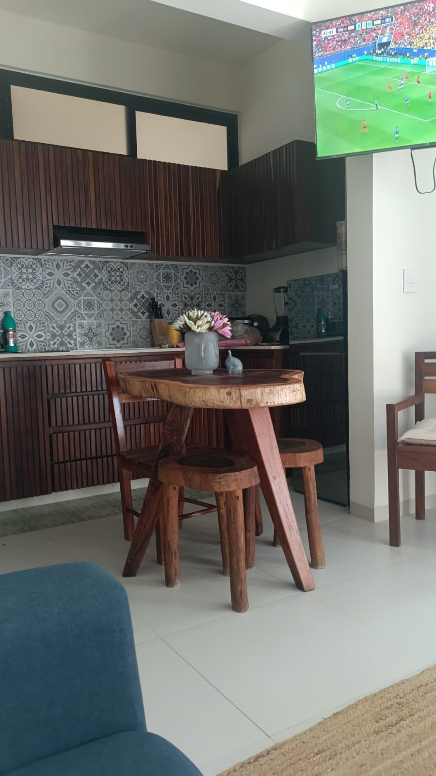 Rento departamento PB en Tulum con alberca privada