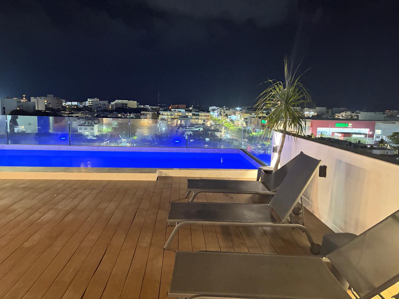 Rento estudio en PB a 1 km del muelle Av.Constituyentes Playa del Carmen